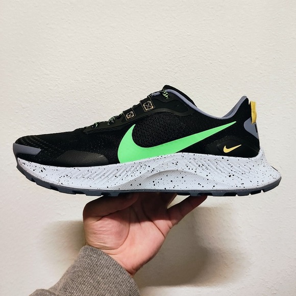 Nike Other - Nike Pegasus Trail 3 Black / Green Strike DA8697 004